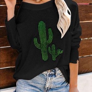 NWOT Cactus Batwing Sweater